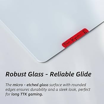 Amazon.com: Flash Beyond Glass Gaming Mouse Pad | Ultra